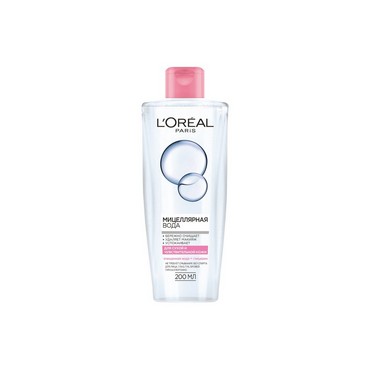 Мицеллярная вода L`Oreal Paris Абсолютная нежность для сухой и чувствительной кожи 200мл