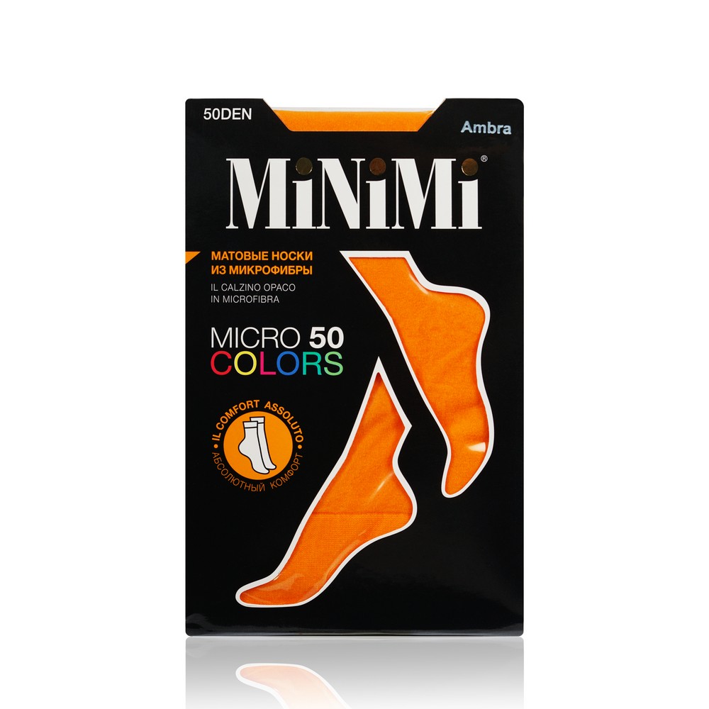 

Женские носки Minimi Micro Colors 50den Ambra