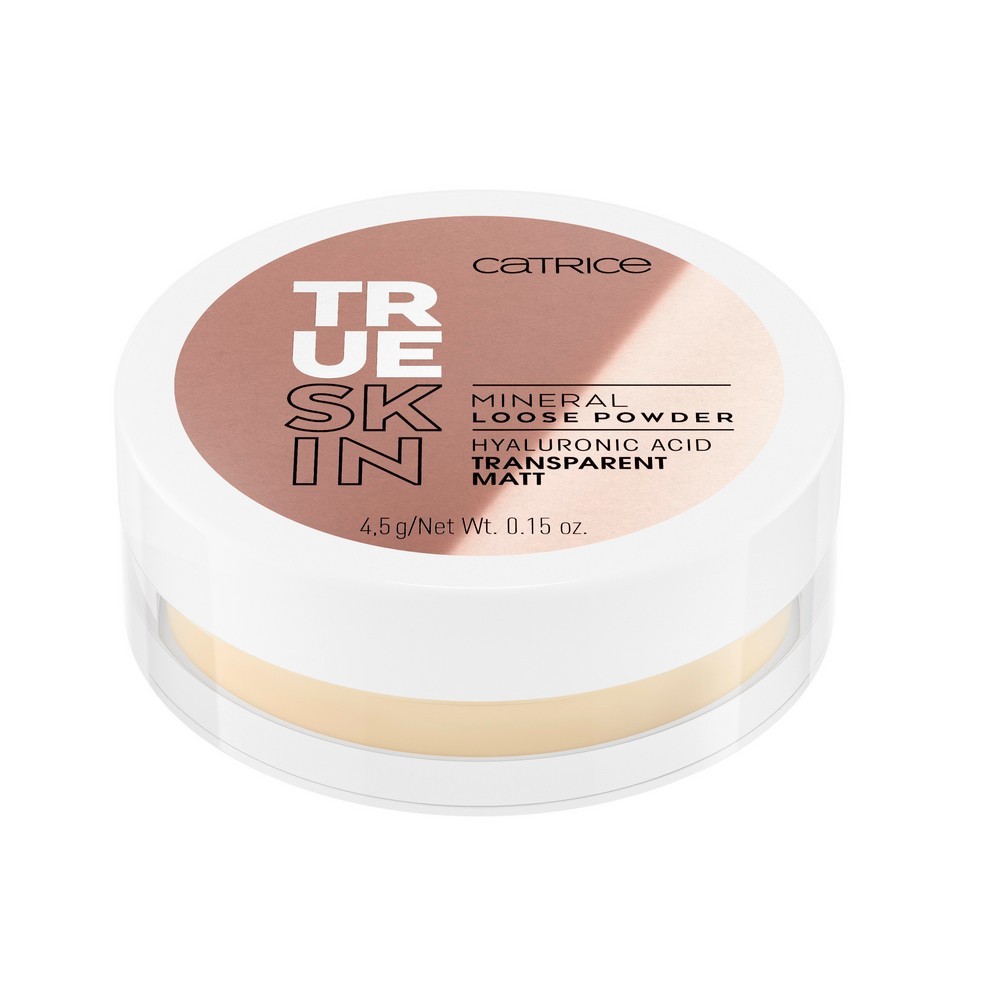 

Минеральная рассыпчатая пудра для лица Catrice True Skin 010 Transparent Matt 4,5г