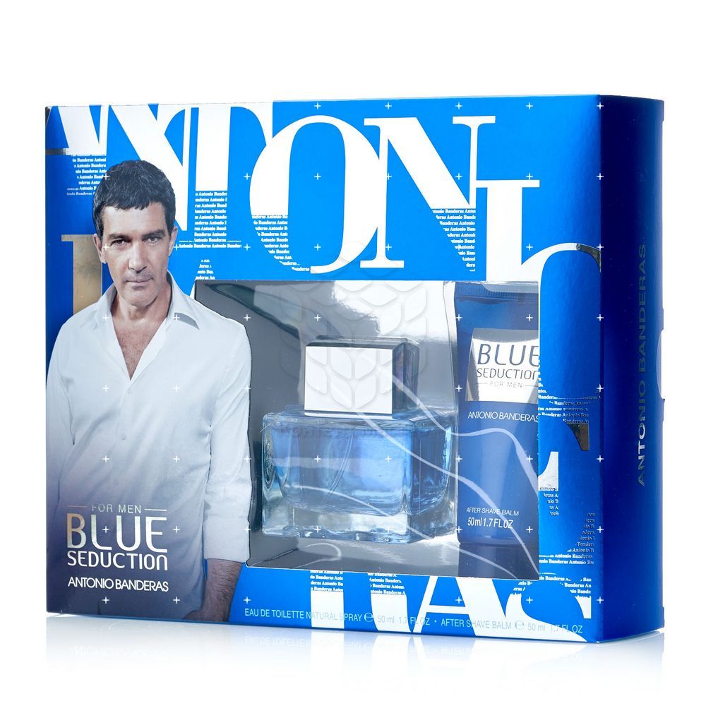 Blue seduction antonio banderas for men набор для бритья