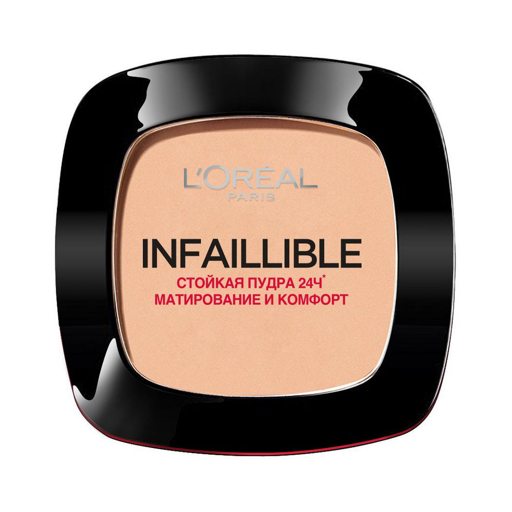 

Стойкая пудра L`Oreal Paris Infaillible для лица " Матирование и комфорт " 160 Золотисто-бежевый 9г