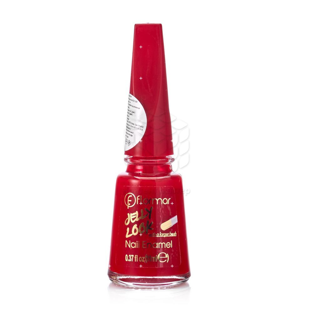 

Лак для ногтей Flormar Jelly Look Nail Enamel JL05 Fire red 11мл