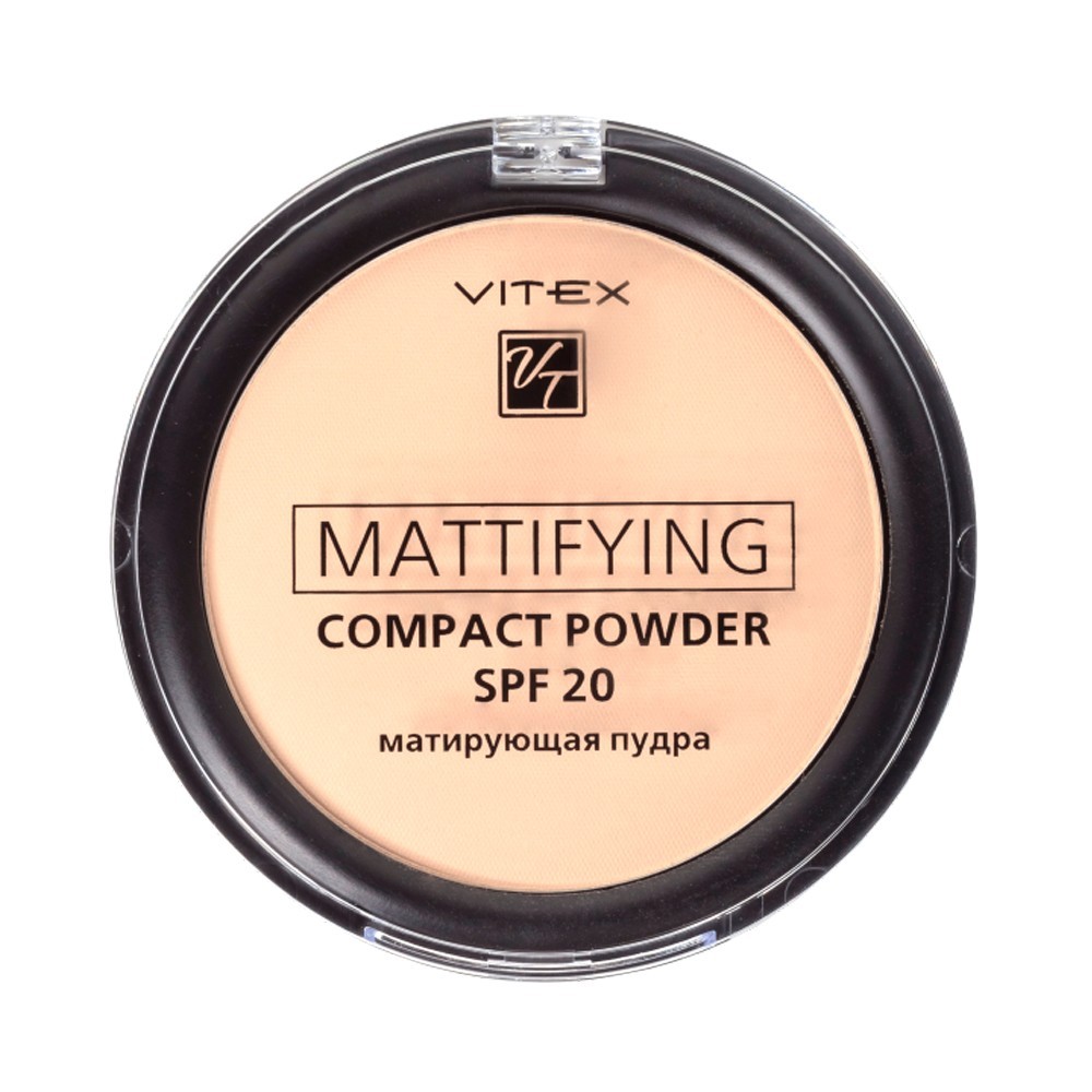 

Матирующая пудра для лица Vitex Mattifying compact powder 03 spf20 15г