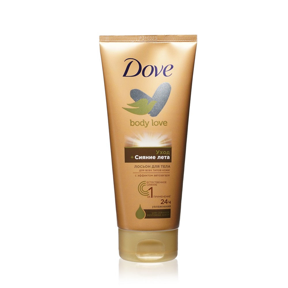 Лосьон для тела с эффектом автозагара Dove Body Love 