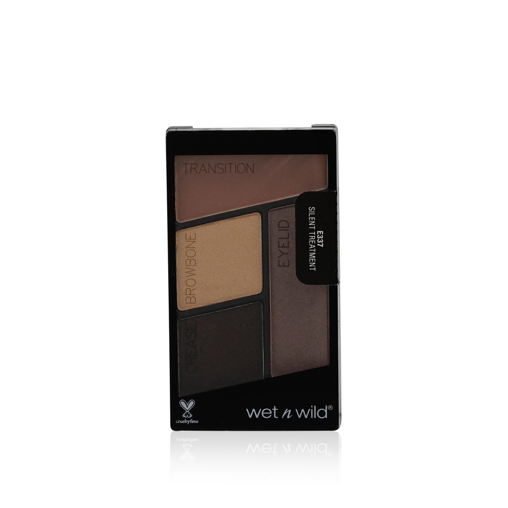 

Тени для век Wet'n Wild Color Icon 4 цвета E337 Silent treatment 4,5г