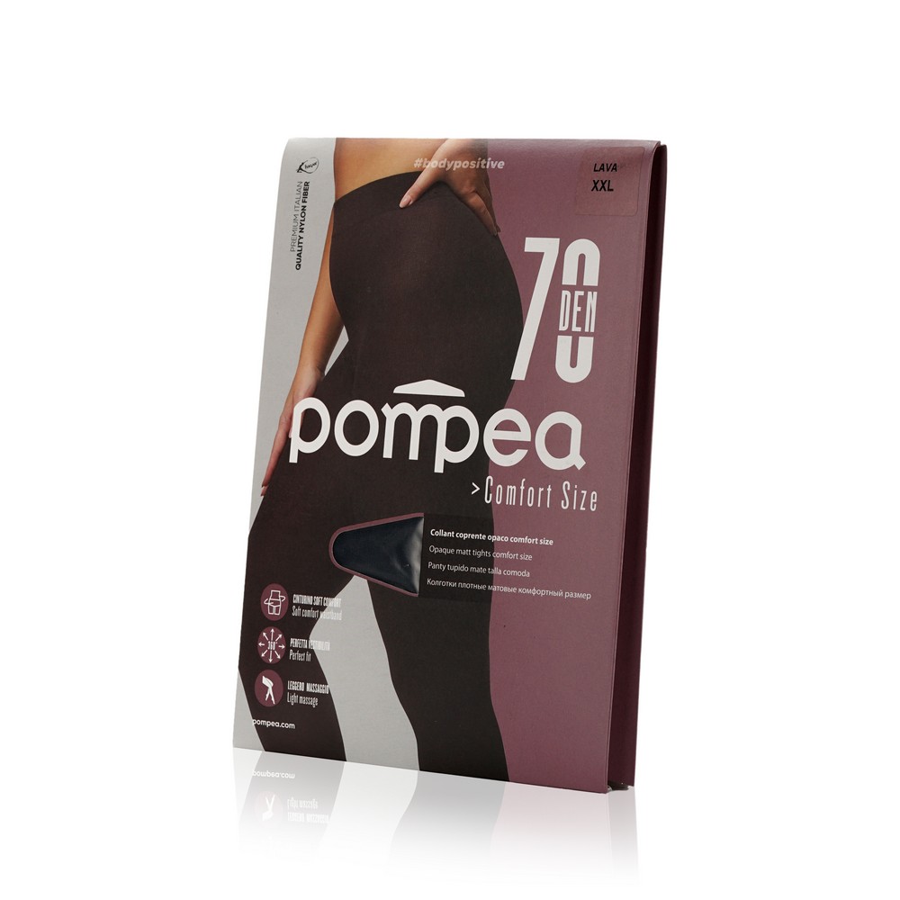 Женские колготки Pompea Comfort Size 70den , Lava , 6 размер