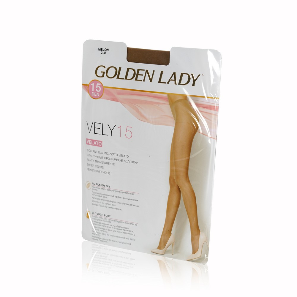 

Женские колготки Golden Lady 15den Vely Melon 3 размер