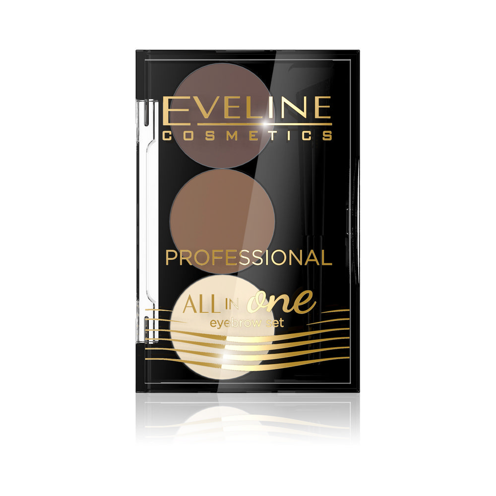 

Набор для бровей Eveline All in one Professional , 02