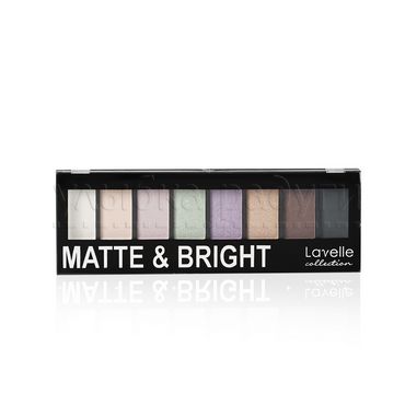 Тени для век Lavelle " Matte & Bright " 8 цветов 05