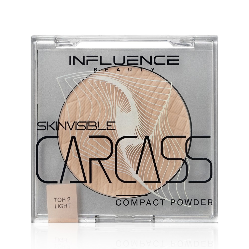 

Компактная пудра для лица Influence Beauty Skinvisible Carcass 02 , 4,2г