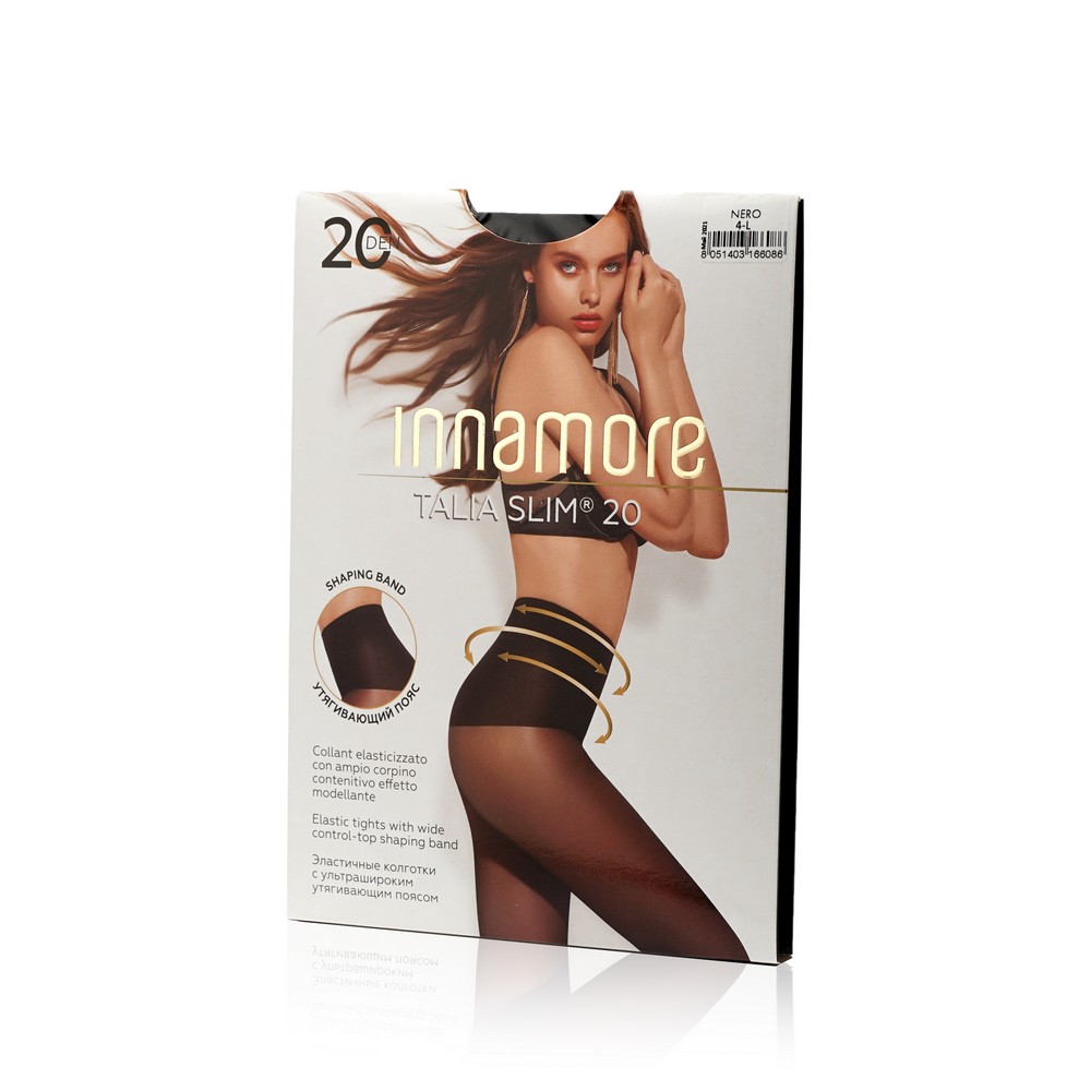 

Женские колготки Innamore Talia Slim 20den Nero 4 размер