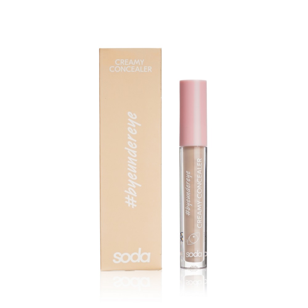 Консилер для лица Soda Creamy Concealer #byeundereye 002