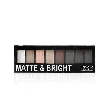 Тени для век Lavelle " Matte & Bright " 8 цветов 03