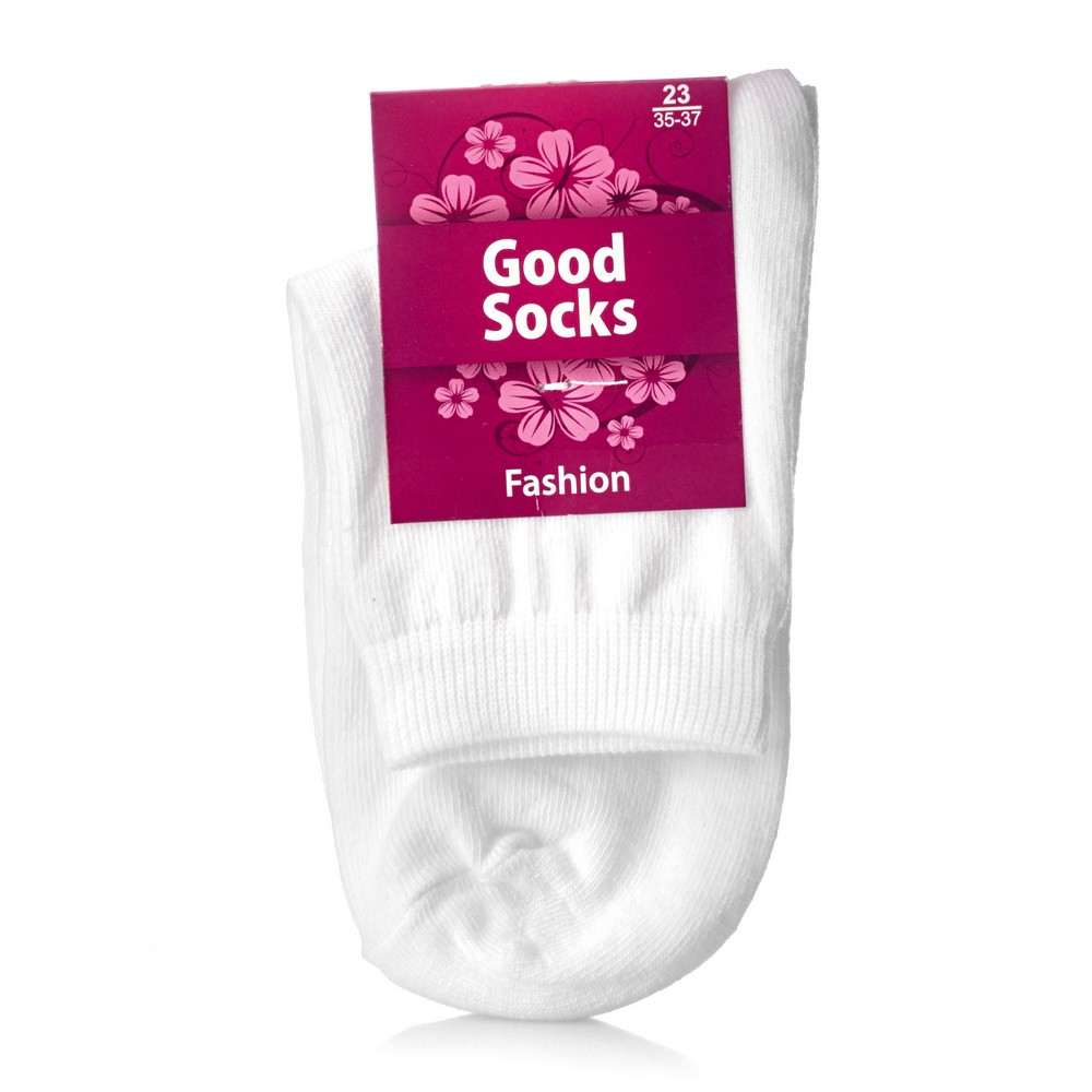 Женские носки Good Socks Fashion белые р.23 - купить в интернет-магазине  Улыбка радуги