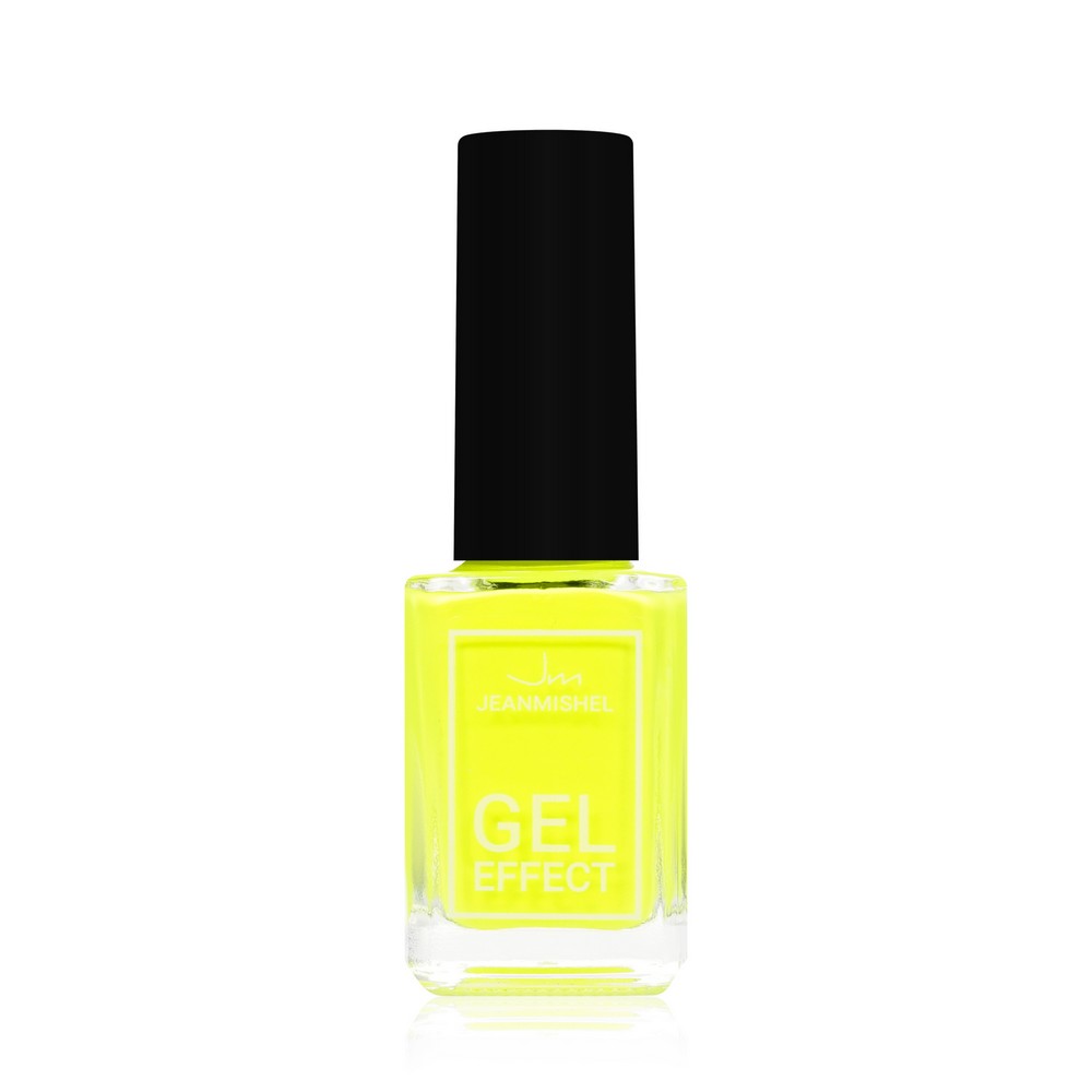 Лак для ногтей Jeanmishel GEL effect 331 матовый Жёлтый диско 12мл