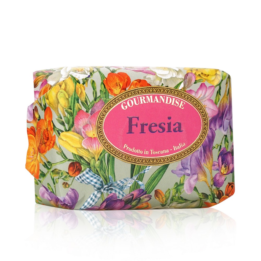 

Парфюмированное туалетное мыло Gourmandise " Fresia " 200г