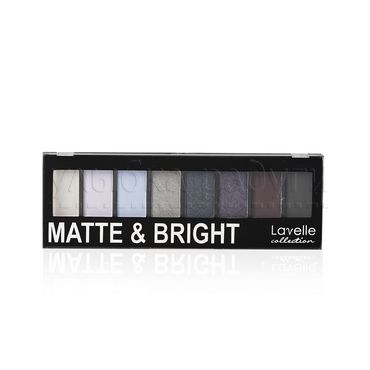 Тени для век Lavelle " Matte & Bright " 8 цветов 02