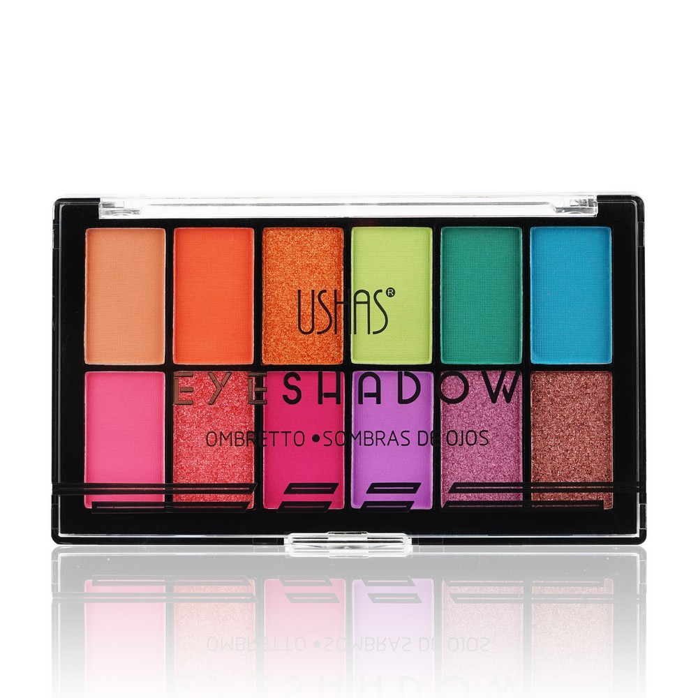 

Тени для век USHAS Eyeshadow-2 12 цветов 19,2г