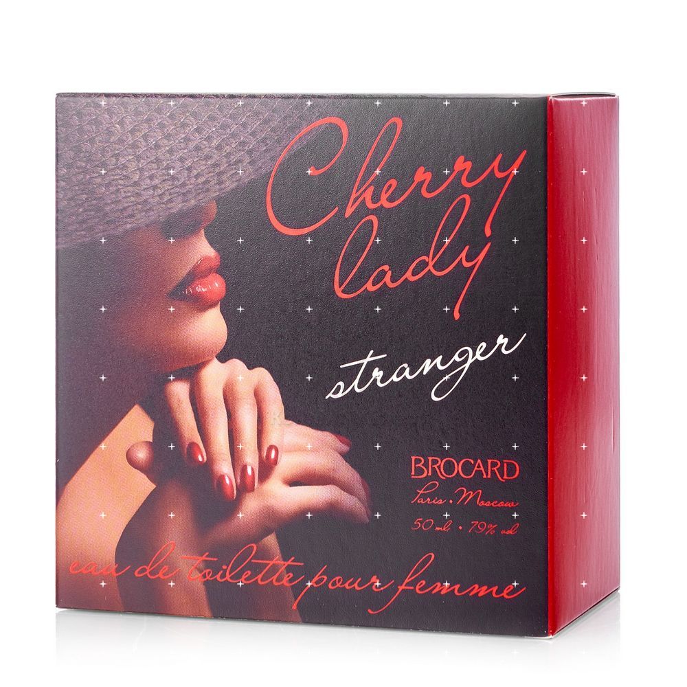 Cherry lady перевод. Туалетная вода Brocard Cherry Lady stranger. Туалетная вода Brocard Cherry Lady. Туалетная вода Cherry Lady 50. Brocard Group черри леди туалетная вода женская 50мл.