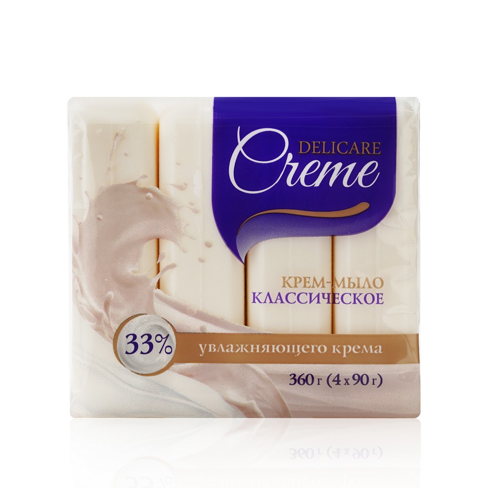 

Крем - мыло Delicare Creme " Классическое " экопак 360г