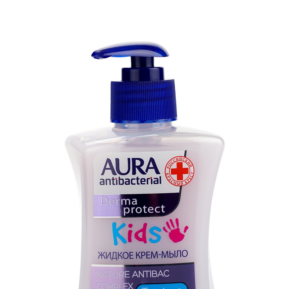 Детское жидкое мыло для рук Aura Antibacterial 