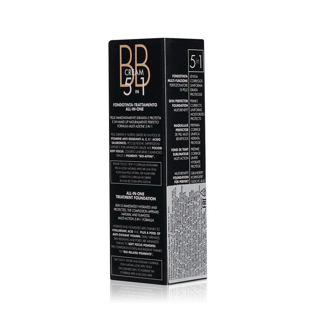 BB крем для лица DEBORAH Milano 5 in 1 Skin Perfector Foundation 01 SPF 20  30мл - купить в интернет-магазине Улыбка радуги