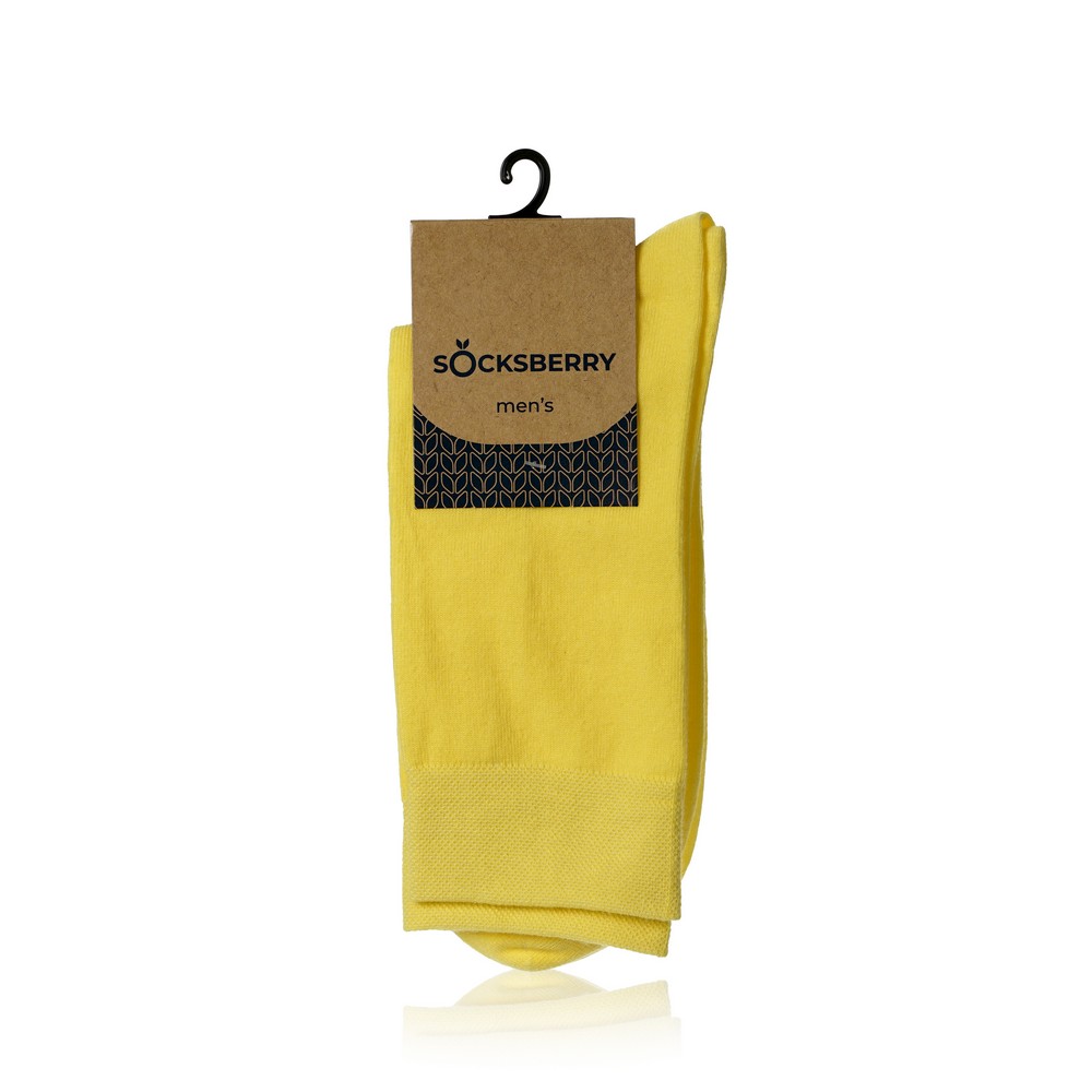 Мужские носки Socksberry Men's М-116 Желтый р.29