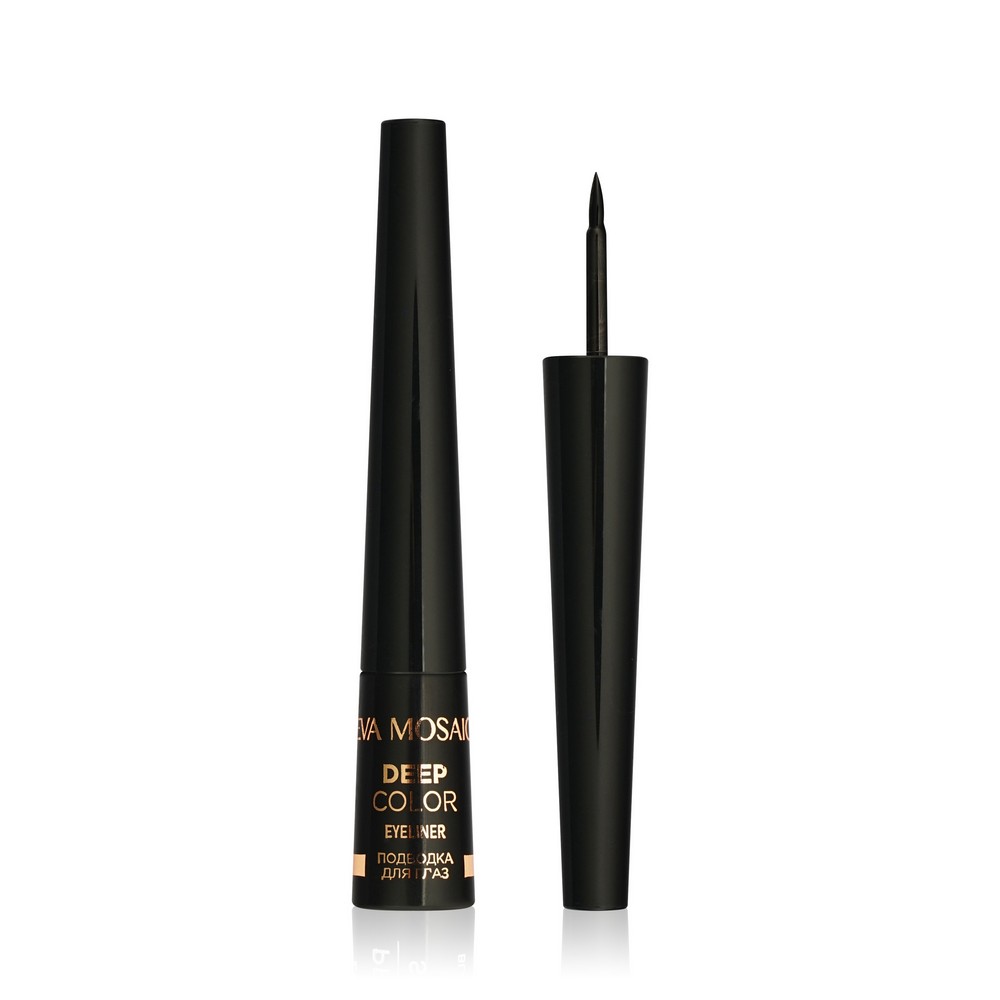 Подводка для век Eva Mosaic Deep Color Eyeliner Черная 2,5мл - купить в  интернет-магазине Улыбка радуги